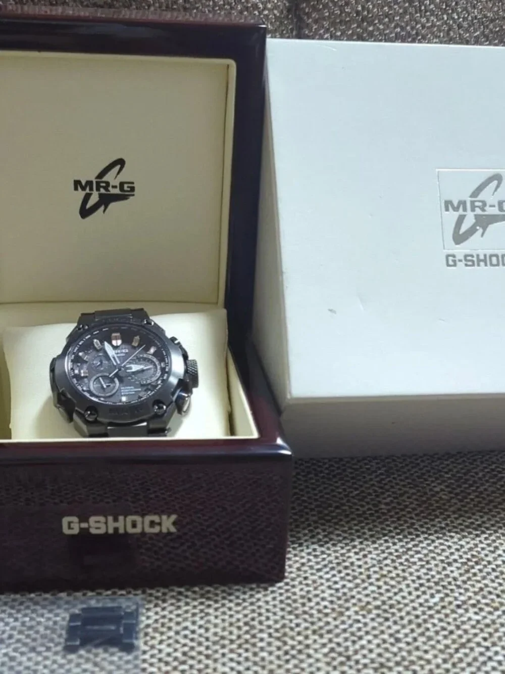 CASIO G-Shock MR-G MRG-G1000B-1AJR GPS Solar Powered Radio Men's Watch_967447